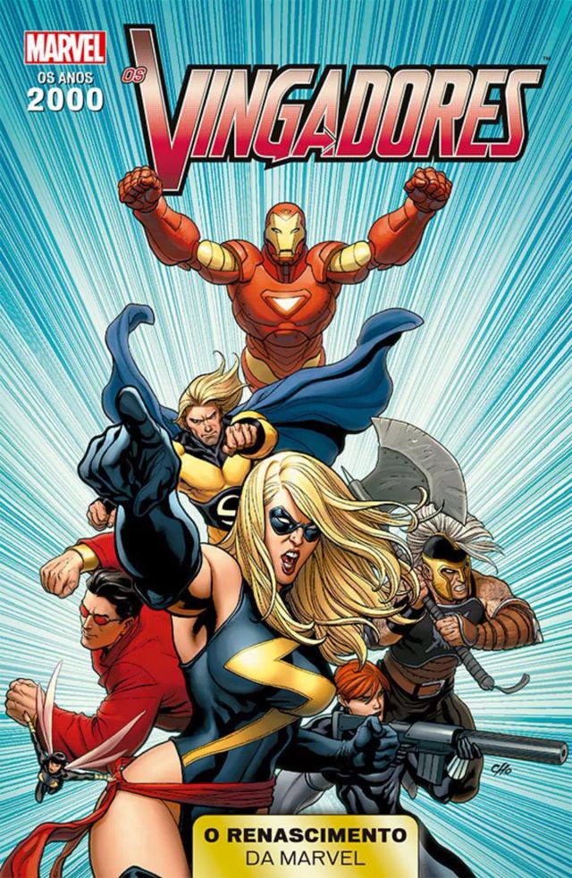 Capa de Anos 2000: O Renascimento Da Marvel Vol. 01 (de 10) - Vingadores