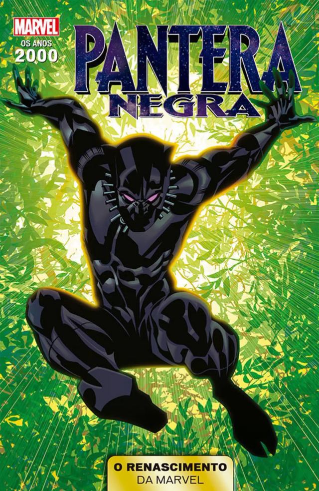 Capa de Anos 2000: O Renascimento Da Marvel Vol. 02 (de 10) - Pantera Negra