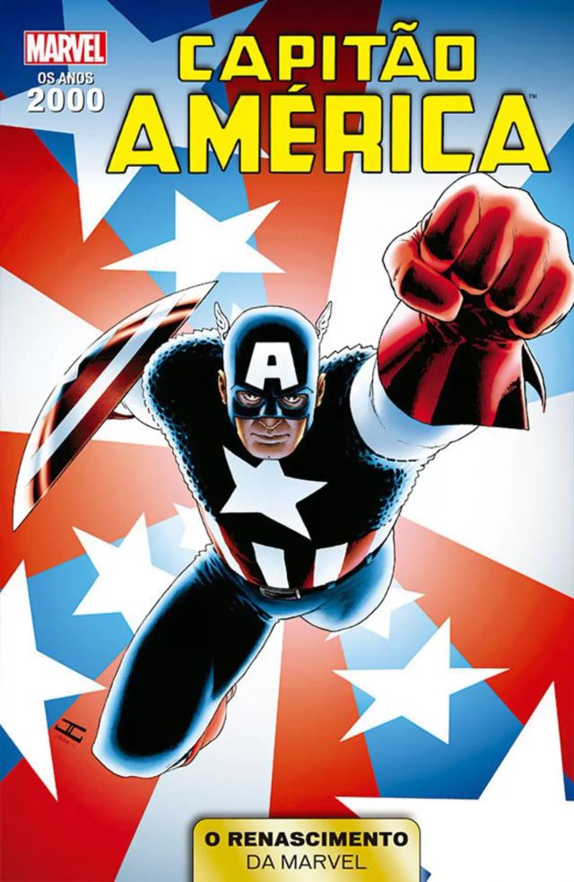 Capa de Anos 2000: O Renascimento Da Marvel Vol. 04 (de 10) - Capitão América
