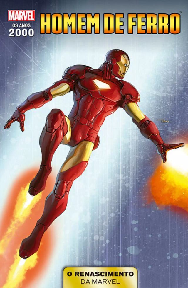 Capa de Anos 2000: O Renascimento Da Marvel Vol. 06 (de 10) - Homem De Ferro