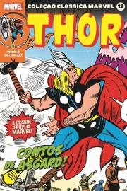 Capa de Coleção Clássica Marvel Vol. 12 - Thor Vol. 2