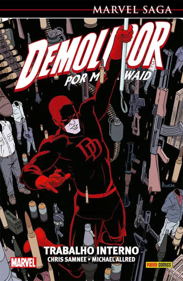 Capa de Demolidor Por Mark Waid Vol. 04