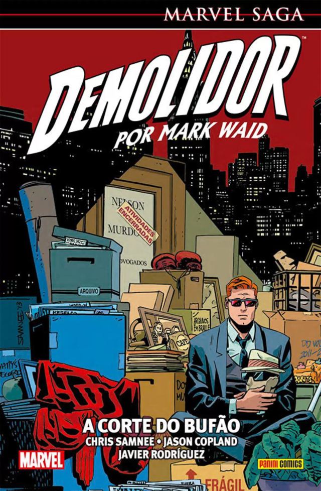 Capa de Demolidor Por Mark Waid Vol. 07